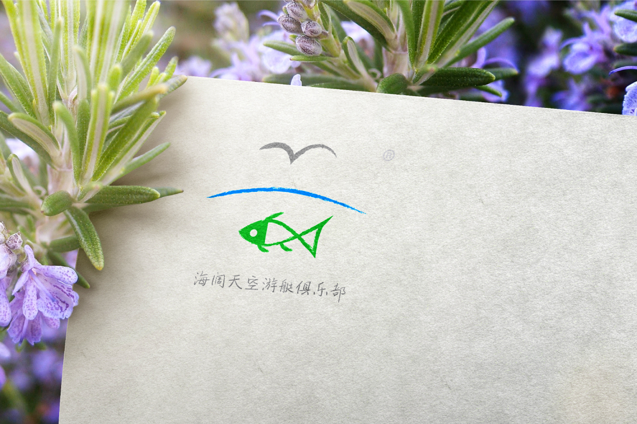 深圳logo设计-海阔天空游艇俱乐部标志设计3
