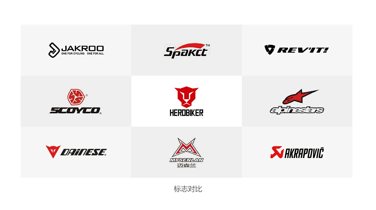 运动品牌logo设计-HOREBIKER