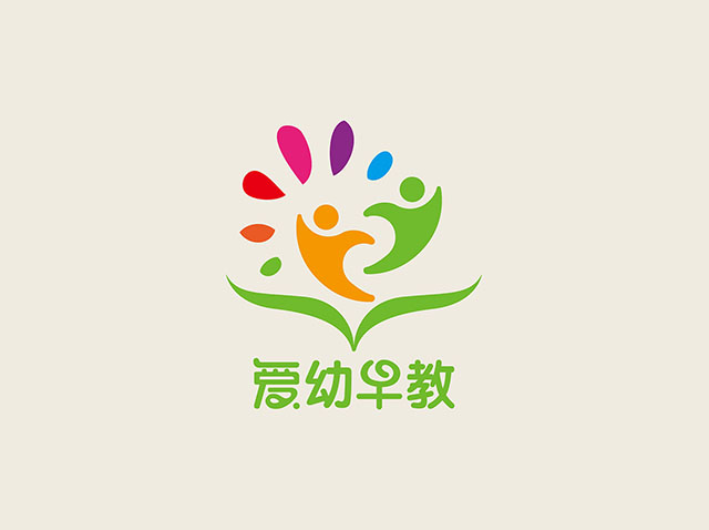 教育logo设计-爱幼婴幼儿