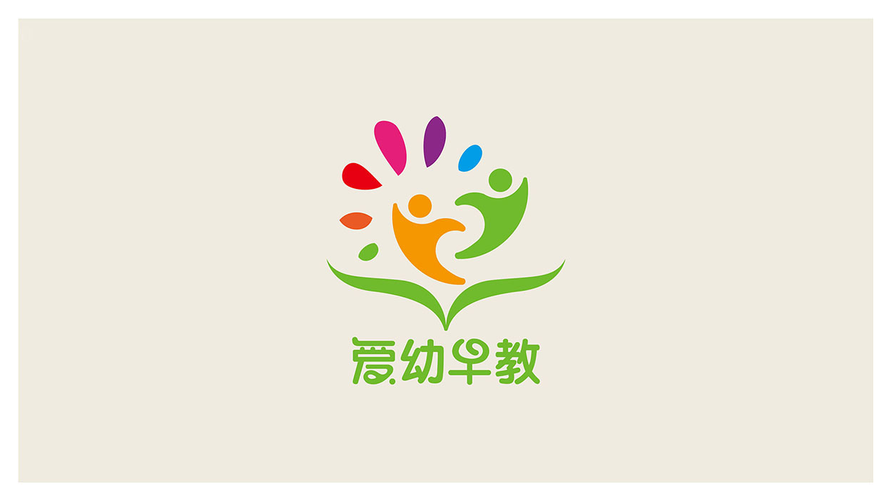 教育logo设计-爱幼婴幼儿