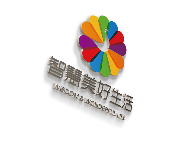 深圳养生logo设计-智慧美好生活标志设计